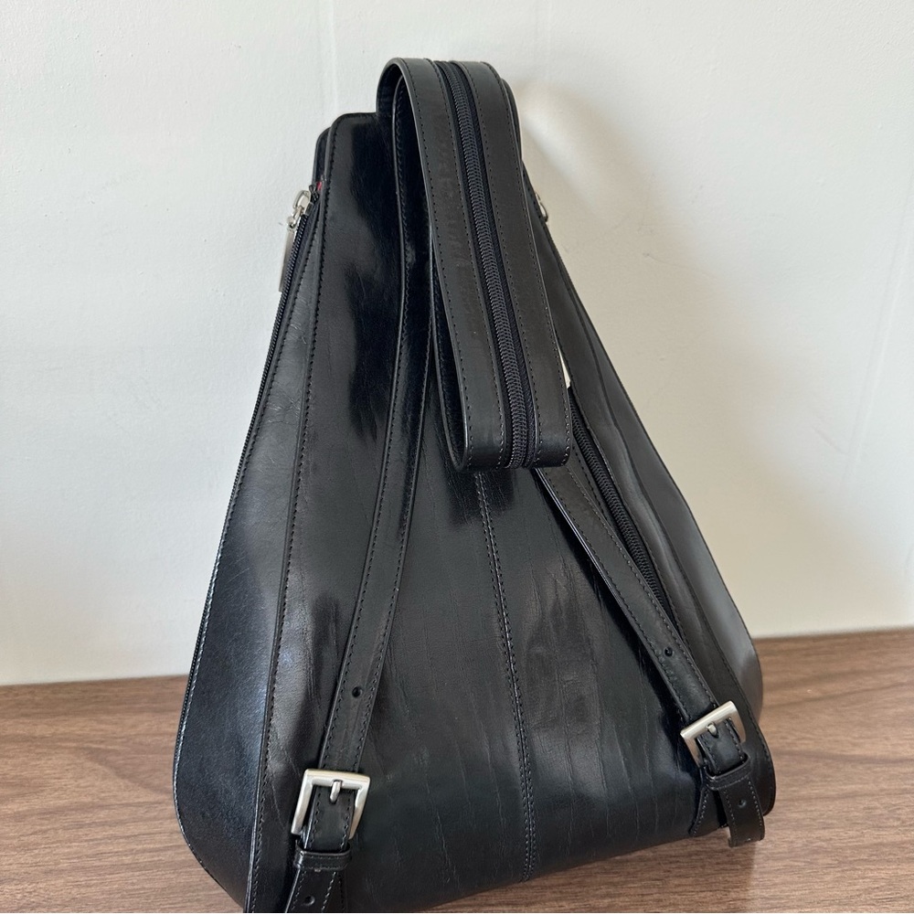 HOBO Black Leather Backpack - Picture 5 of 16